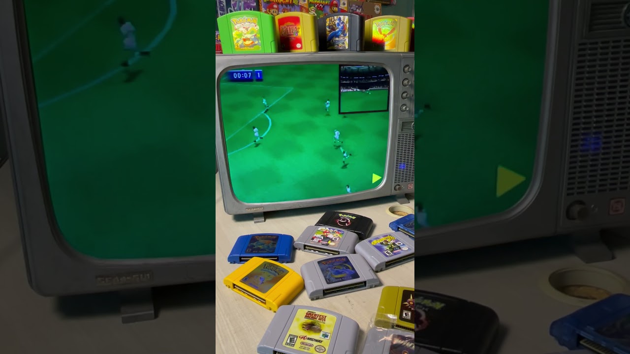 Nintendo N64 console game -- FIFA Soccer 64 