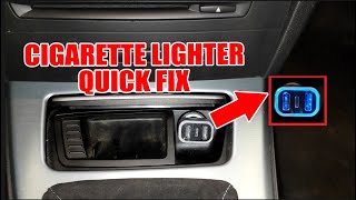 How To Fix Cigarette Lighter Socket | BMW E90 E91 E92 How To Remove Replace Cigarette Lighter Socket On Bmw E90 E91 E92 E93