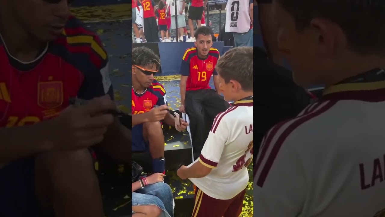 laminey yamal little brother clebration #shorts #trending #lamineyamal #worldcup #2026 #keyne #spain