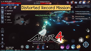 Distorted Record Mir4 Request Mission