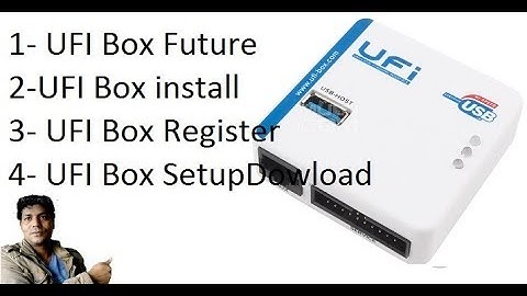 how to install ufi box