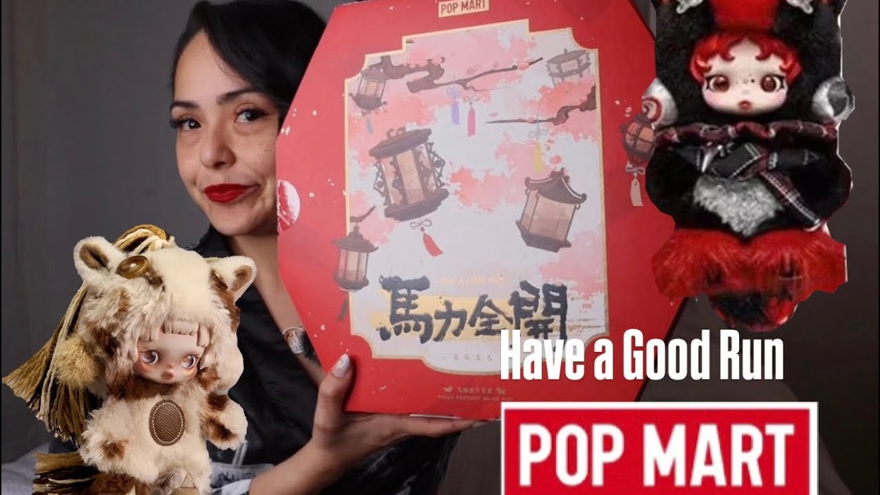 Unboxing Popmart Have a Good Run for Lunar New Year #blindbox #haveagoodrun