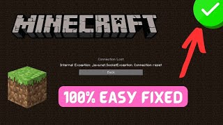 How to fix minecraft connection lost | internal excepti... | Doovi