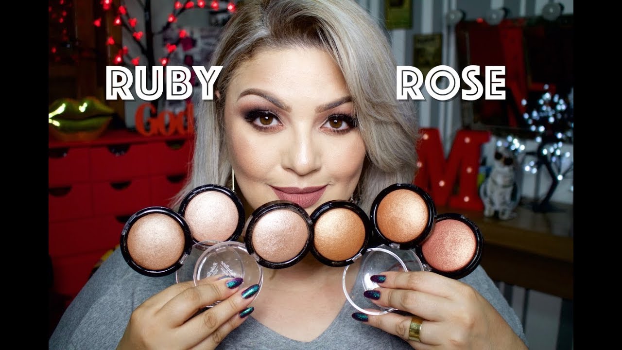 MOSTREI TUDO! BRONZEADORES ILUMINADORES *Ruby Rose*