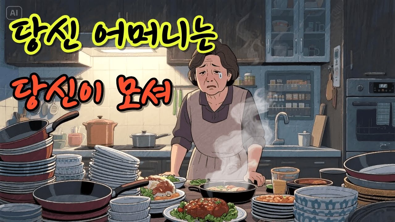 27년 희생한 며느리… 이제 와서 내가 모시라고요?