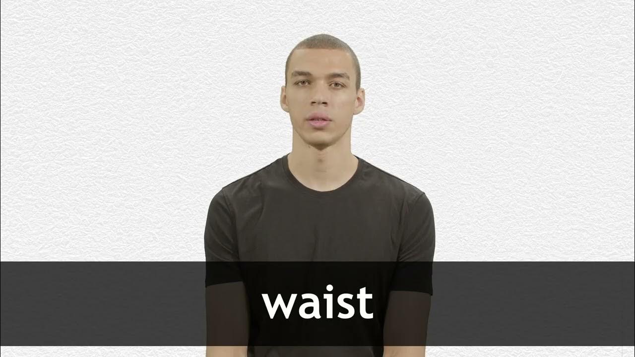 How to pronounce WAIST in American English YouTube