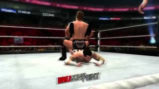 WWE 13 - Chris Jericho Mid Air CodeBreaker & Walls of Jericho Gameplay