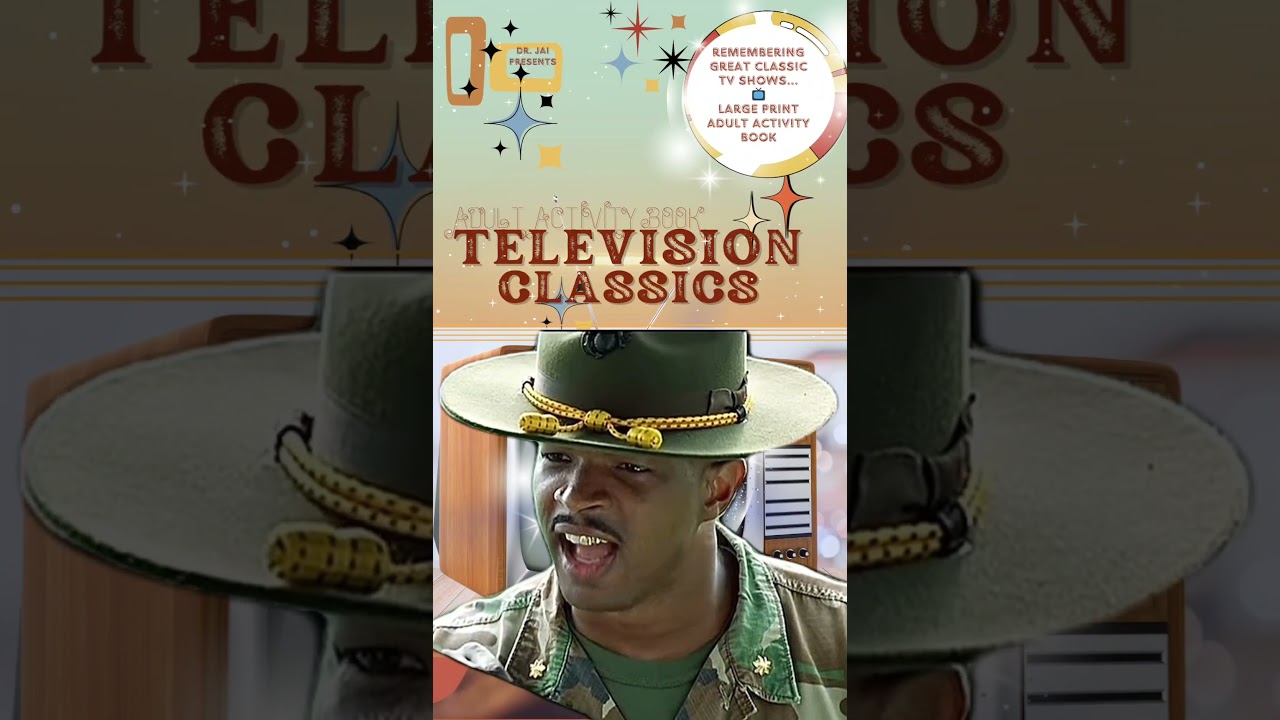 Television Classics Activity Book available at booksbyjai.com