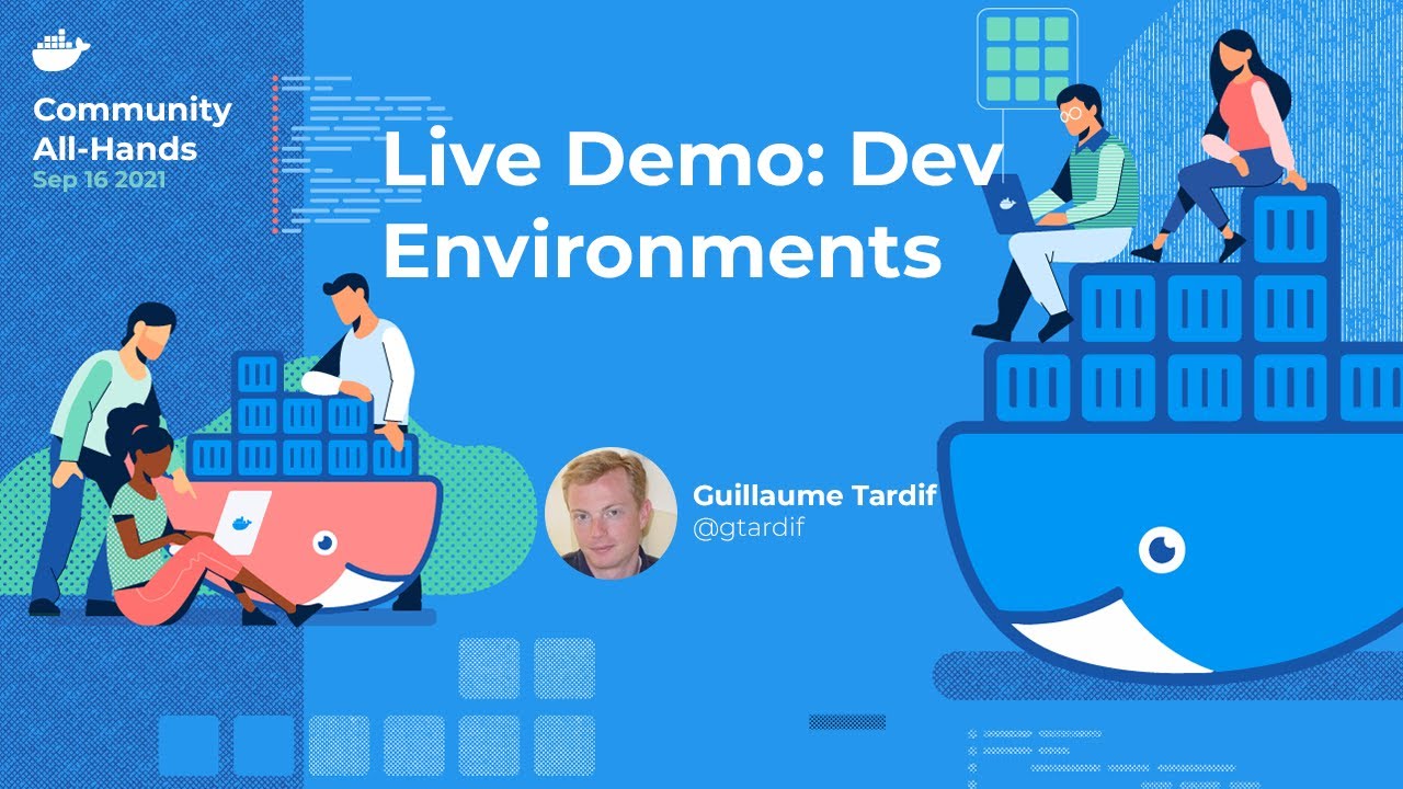 Live Demo Of Docker Dev Environments