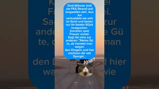 Zwei Männer Sindam Fkk-Strand Undlangweilen Sich.