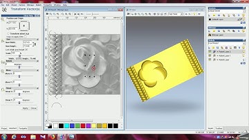 ARTCAM 3D DESIGN USING TWO RAIL SWEEP TUTORIAL -6