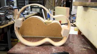 Bending Guitar Sides From My Steambox Luthier Acoustic Building Process
