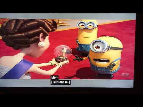 Minions movie Van