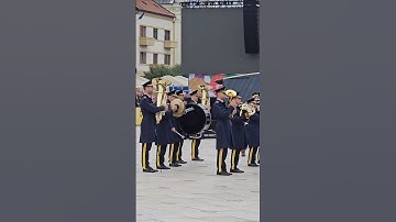 Imnul Romaniei intonat la Oradea Festifall - Ziua Oradea 2025