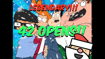 Legendary!! 42 Opens!! Animation Throwdown!!!