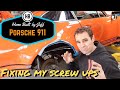Fixing my paint screw ups - Porsche 911 2.8 RSR Build Season 2.47