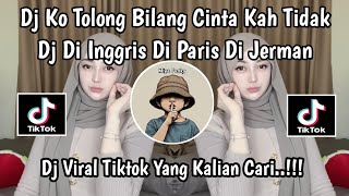 DJ NGAPAIN REPOT LAGU TIMUR || KO TOLONG BILANG CINTA KAH TIDAK LAGU TIMUR VIRAL TIKTOK 2025