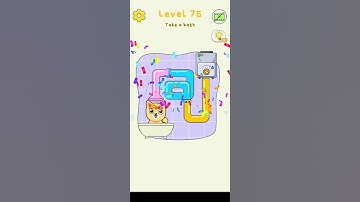 Displace puzzle: move one part - level 75 #shorts