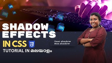 How to add shadow effects | CSS Box-Shadow and text-shadow tutorial for beginners Malayalam