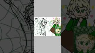 Captured by a spider mistress speed paint collaboration