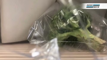 Hugo Beck - Shrink wrapping of broccoli
