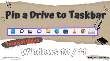 How to Pin a Drive to the Taskbar | Windows 11/10