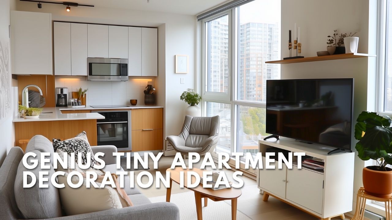 Genius Tiny Apartment Decoration Ideas That Make Any Small Room Look ...