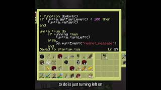 Wireless 2-Way Bot Automation in ComputerCraft! #minecraft  #computercraft