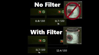 Proof that the Air Filter Absorber is broken in Escape From Tarkov