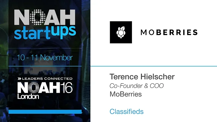 MoBerries - NOAH16 London Startup Competition