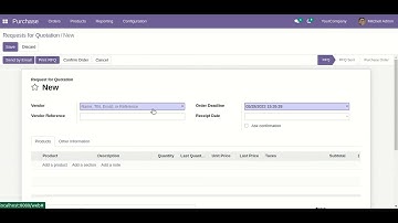 Last Purchase Price & Quantity Odoo