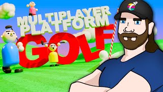 NEW GOLF GAME with The Crew! - Multiplayer Platform Golf screenshot 2