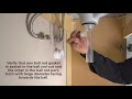 How to install clogfree popup drain by pf waterworks