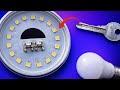 No need to buy a new bulb! Repair a broken LED bulb with a simple switch!