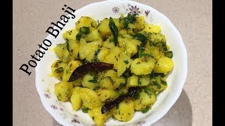 ... sukhi bhaji is a traditional dry potato dish popular in the state
of gujarat. often served with poori.