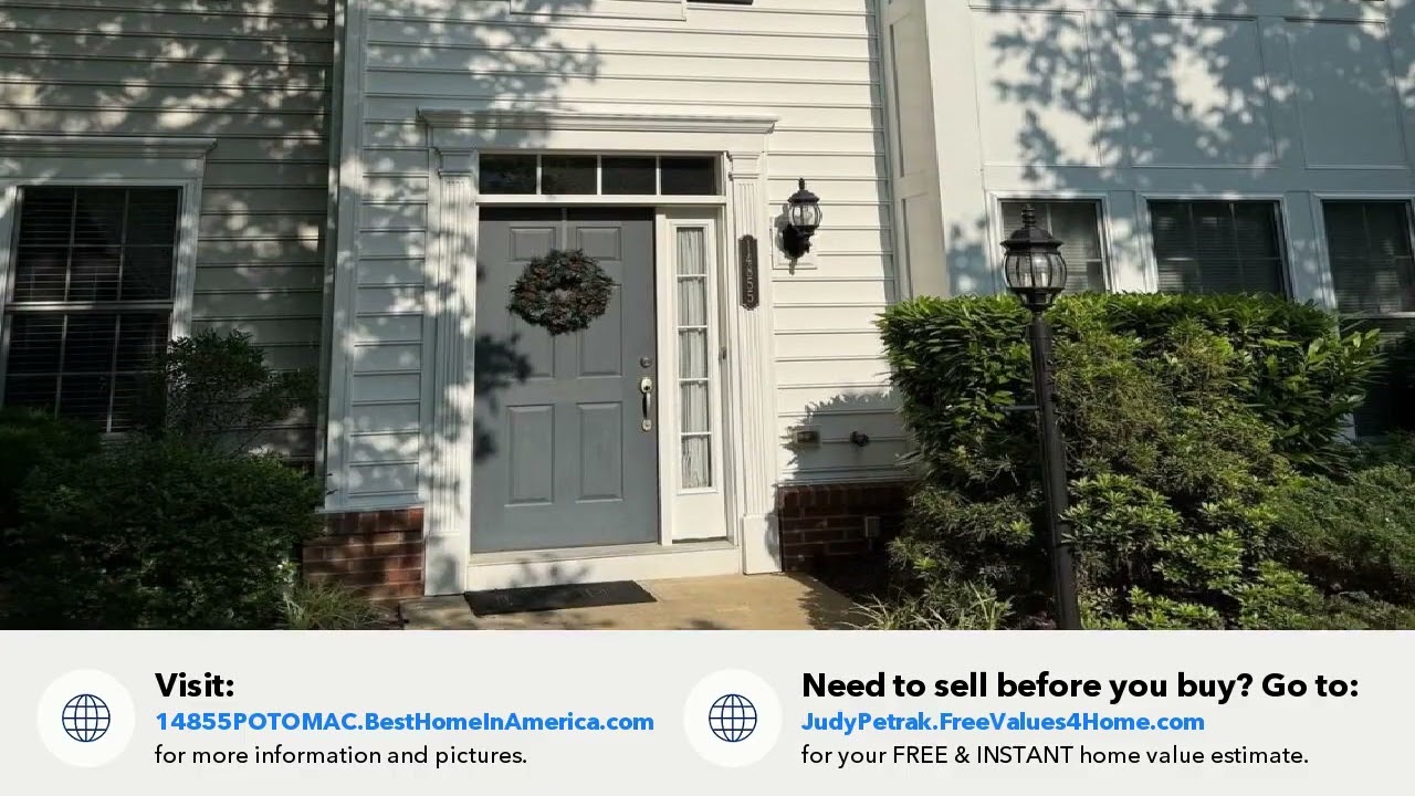 14855 POTOMAC BRANCH DRIVE, WOODBRIDGE, VA Presented by Judy Petrak.