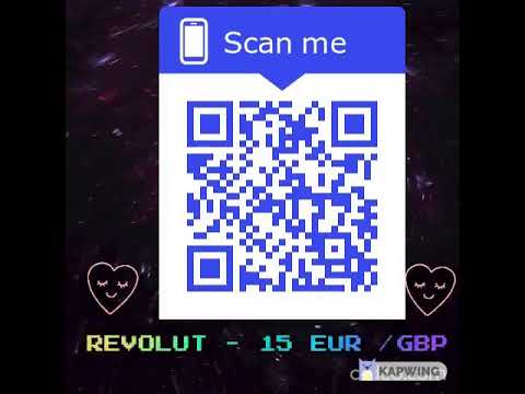 REVOLUT BANK - 15 EURO - Cash - Free Bank Account - €15 Gift - QR CODE