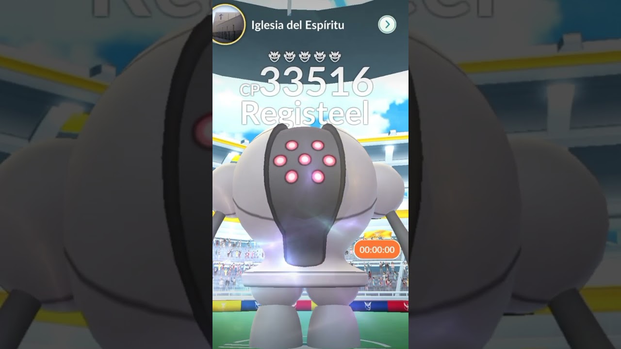New Registeel Pokemon raid in Pokemon Go