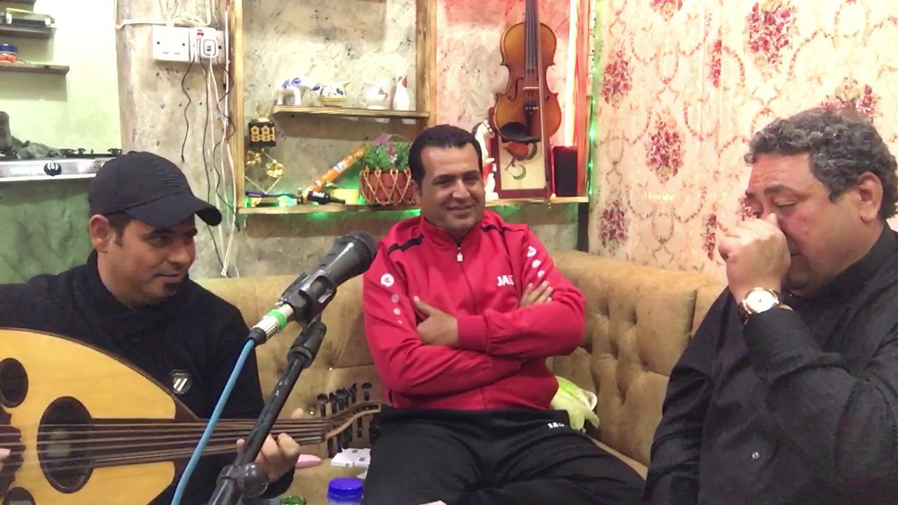 الفنان عباس والي (سويت زين وصرت مكروه) مع عازف العود محمد الشرقي