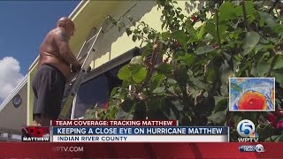 Keeping a close eye on Hurricane Matthew