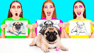 Draw It Better, Win the Prize Challenge | Easy Drawing Hacks TeenTeam Challenge