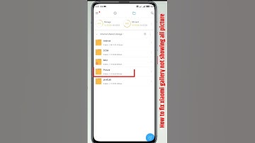 how to fix xiaomi gallery not showing all picture | redmi gallery photo not showing #shorts