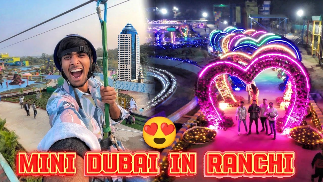 I Visit India Largest Flower Park in Ranchi 😍 Wild Waadi Flower Park