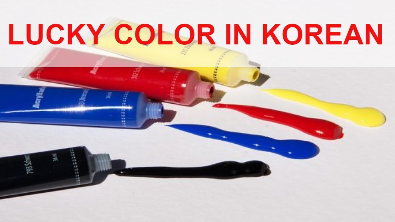 LUCKY COLOR IN KOREAN Korea’s Five Traditional Colors Are No Ordinary