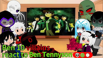👽🟢⌚Ben 10 Villains react to Ben Tennyson Aggregor and Khyber ||My AU||