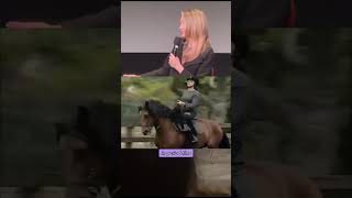 Angelina jolie raiding side saddle