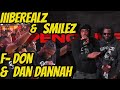 He rides on what?! Smilez &amp; IIIBerealz vs F-don &amp; Dan Dannah - Pengame Rap Battle 2024