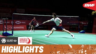 Home favourite Anthony Sinisuka Ginting encounters an in-form Shi Yu Qi