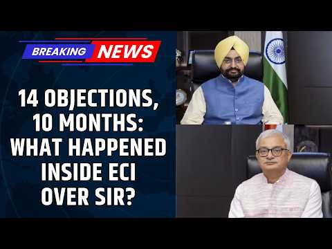 ECI SIR Row: Sandhu & Joshi Raised 14 Objections In 10 Months | Decisions Unanimous | News18