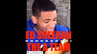 Ed Sheeran - The A Team Cover by @geankymusic